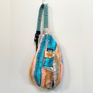 KAVU Rope Crossbody Bag ~ Coastal Tie Dye